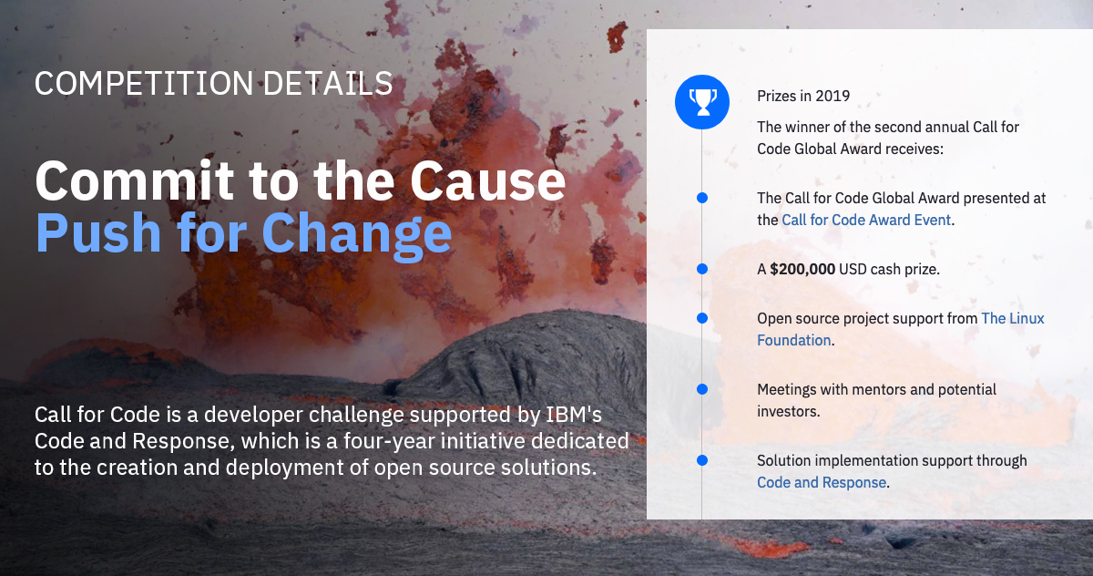 Call For Code: el reto de mejorar la vida de las personas frente a desastres naturales