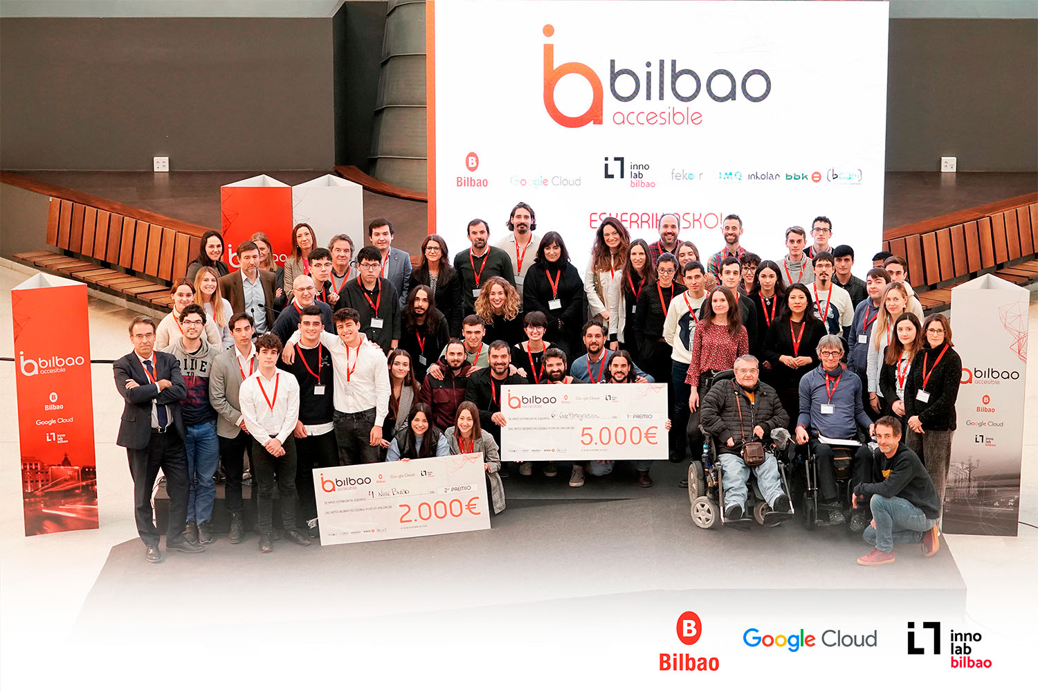 El reto ‘Bilbao Accesible’ selecciona sus proyectos ganadores