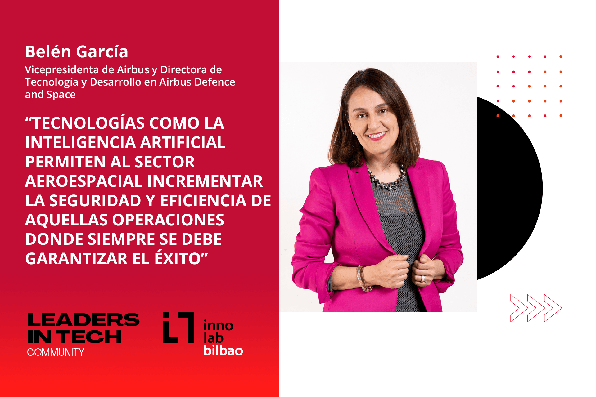 Belén García, Airbus Defense and Space: “Tecnologías como la Inteligencia Artificial permiten al sector aeroespacial incrementar la seguridad y eficiencia de aquellas operaciones donde se debe garantizar el éxito”
