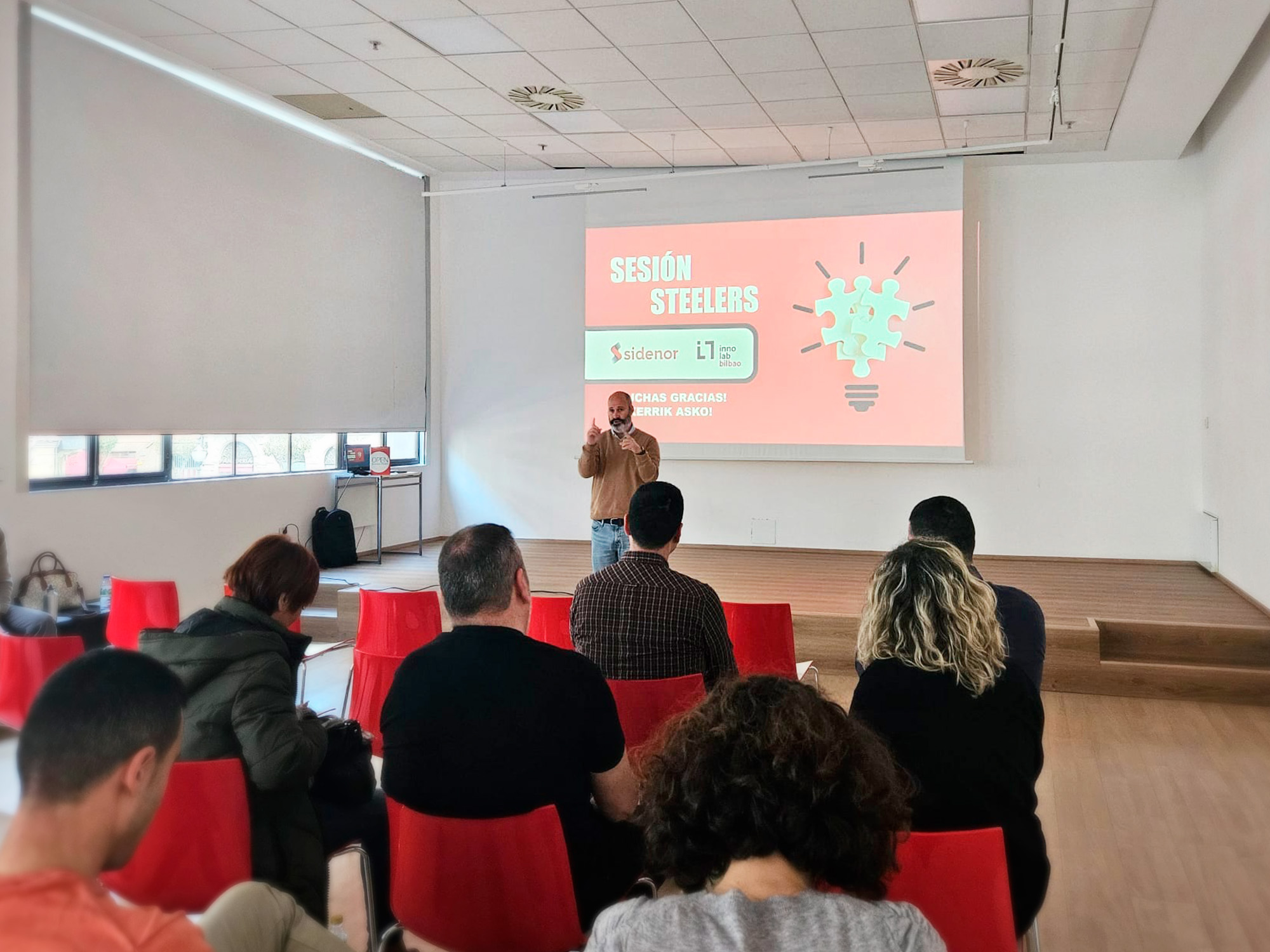 Participamos en una nueva sesión «Steelers» de la mano de Sidenor