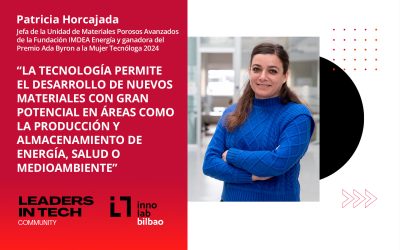 Patricia Horcajada: “La tecnología permite el desarrollo de nuevos materiales con gran potencial en áreas como la producción y almacenamiento de energía, salud o medioambiente”